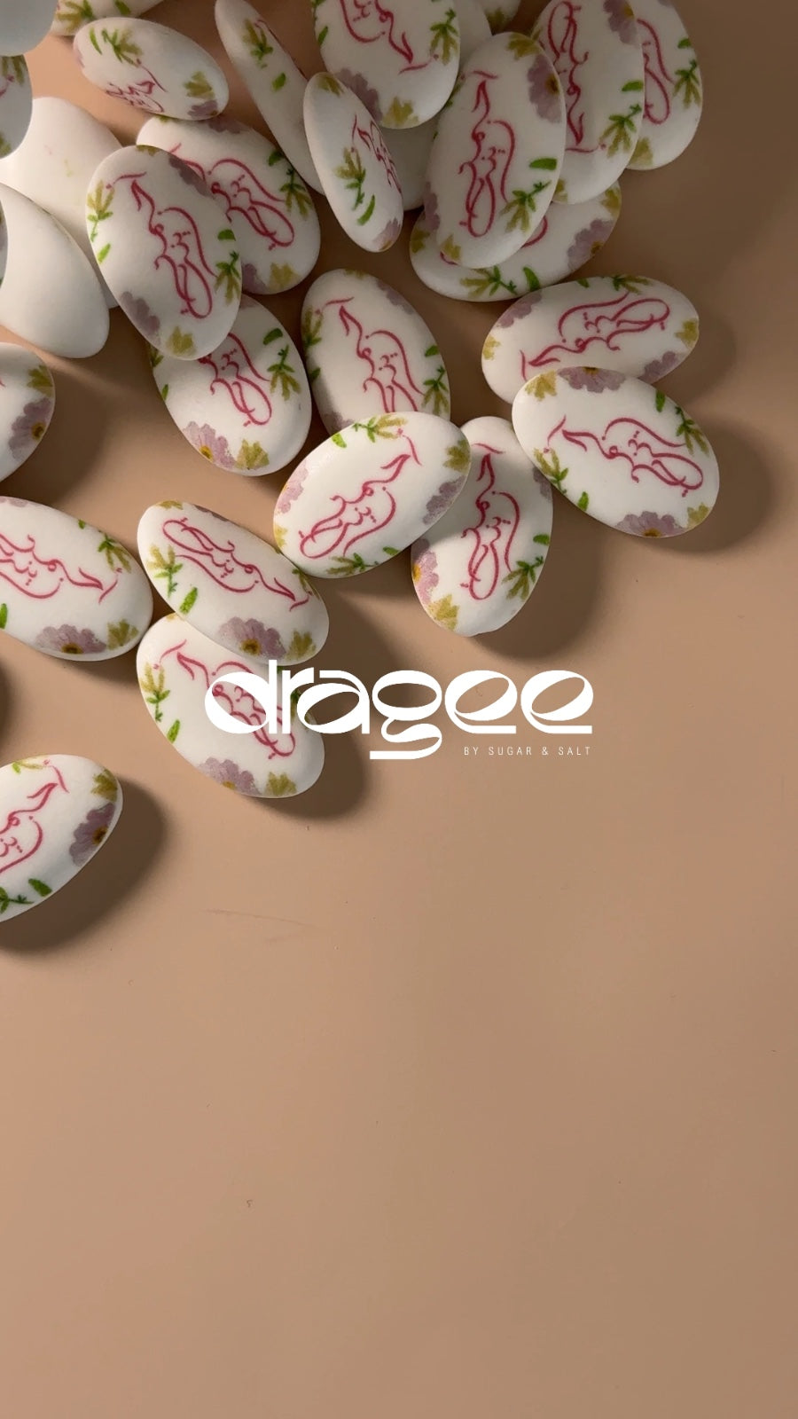 White Customize chocolate