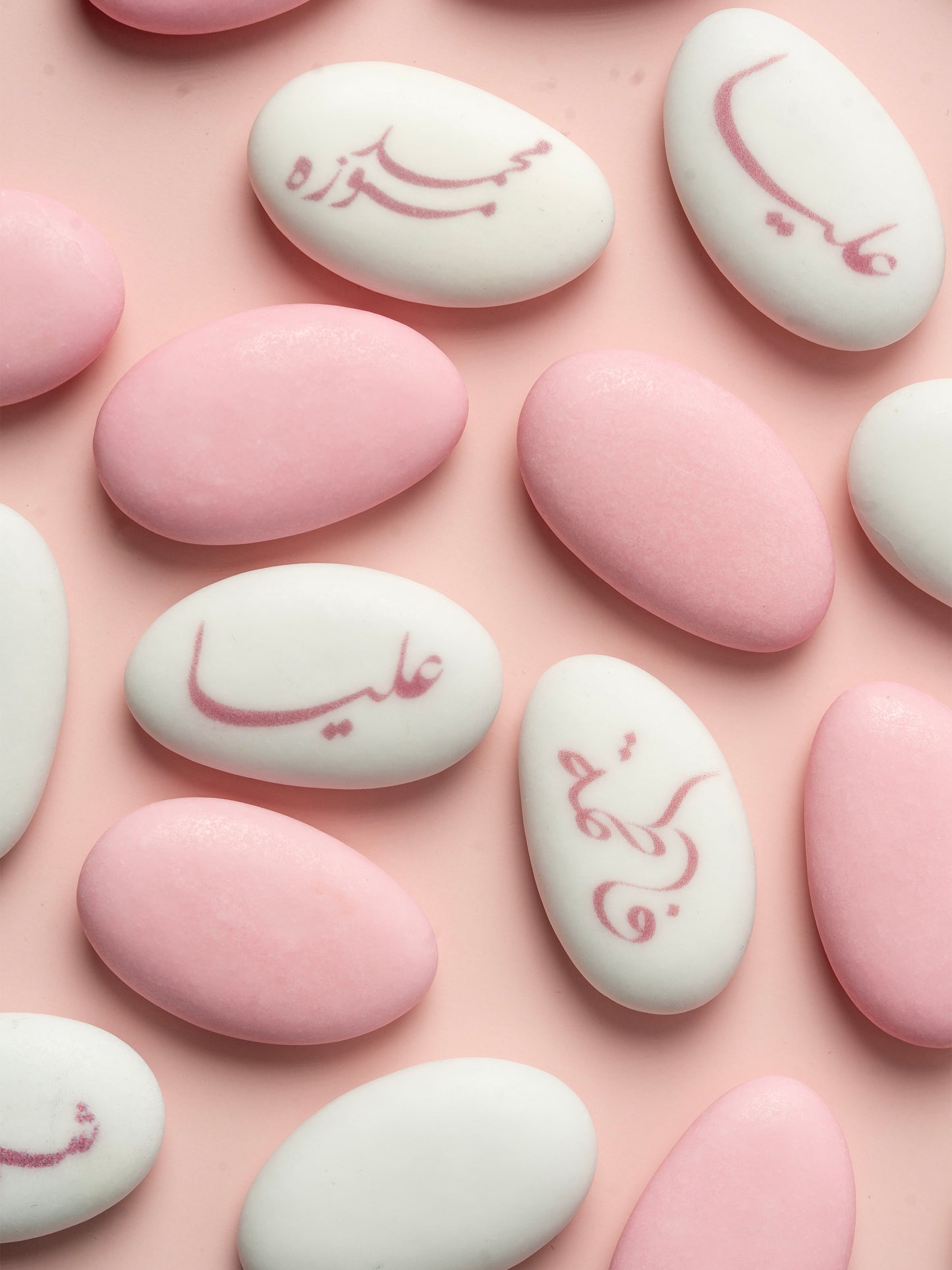 White Customize chocolate