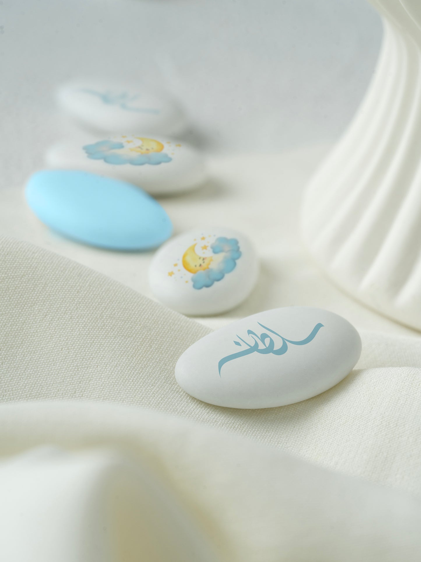 White Customize chocolate