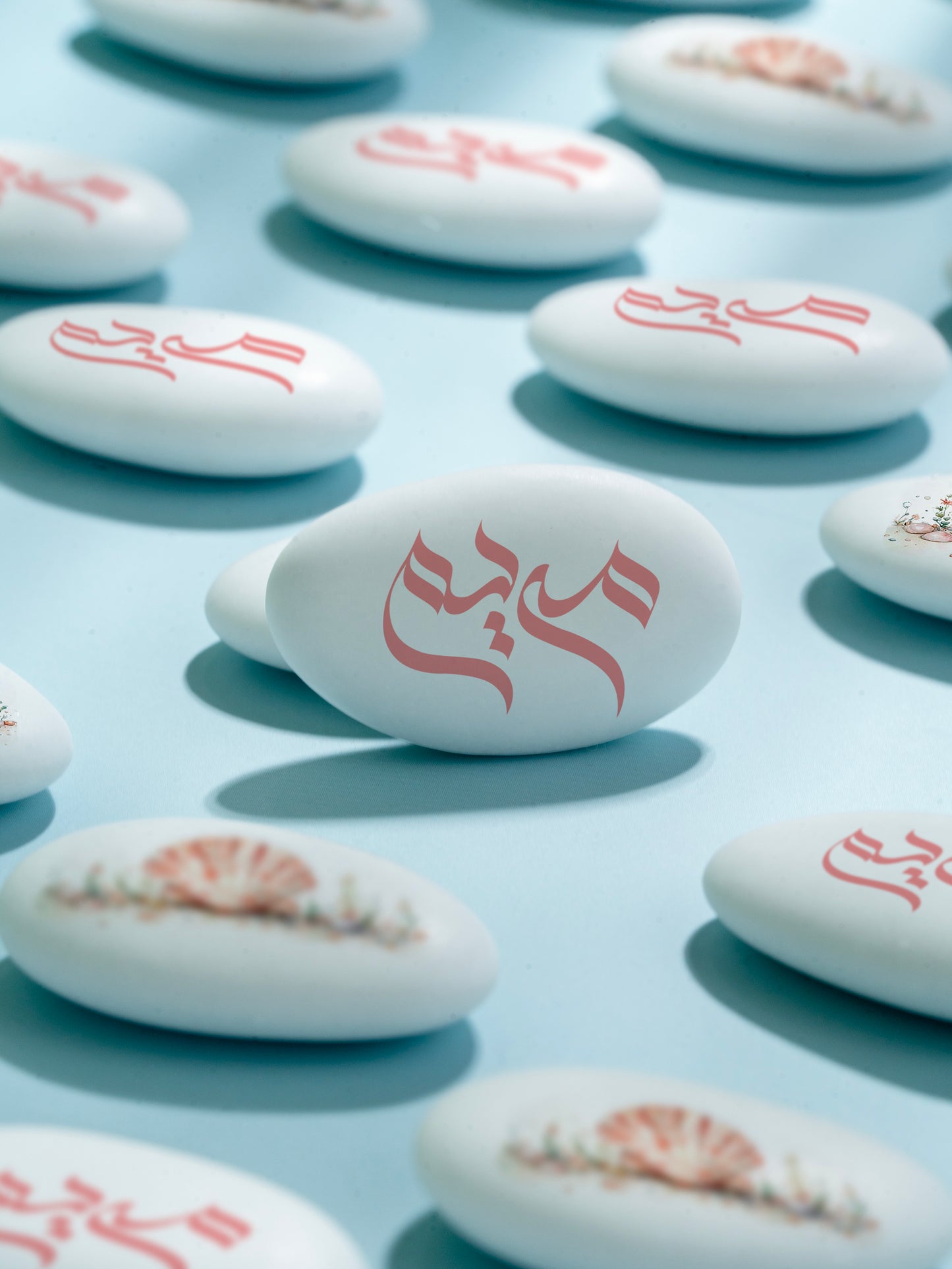 White Customize chocolate