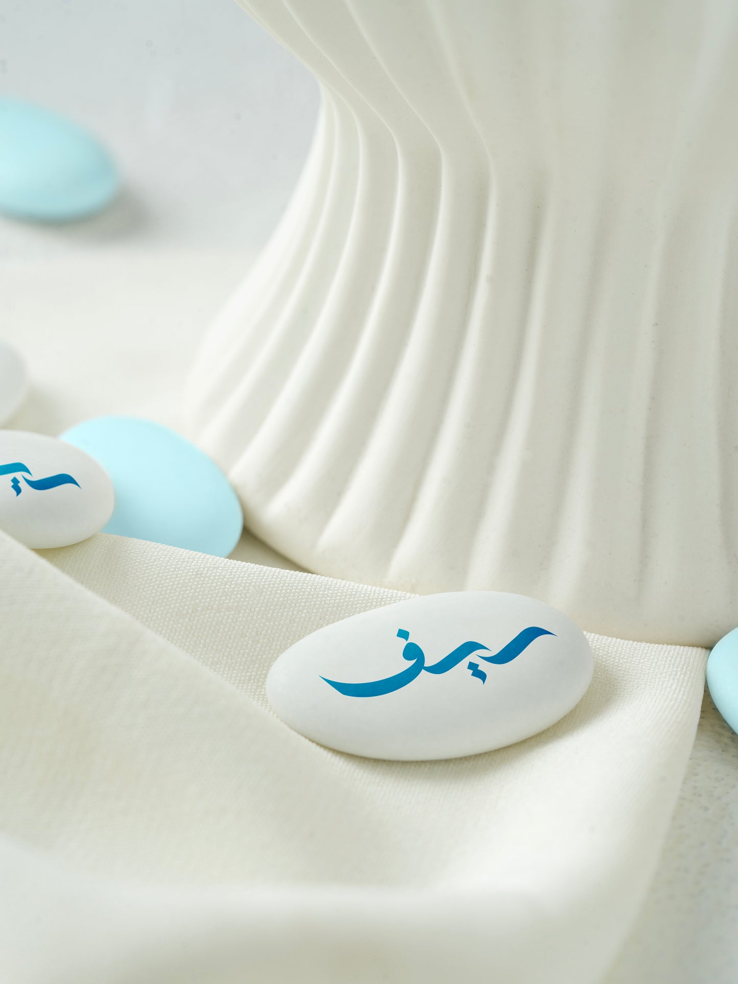 White Customize chocolate