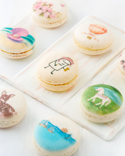 Personalized Print Macarons