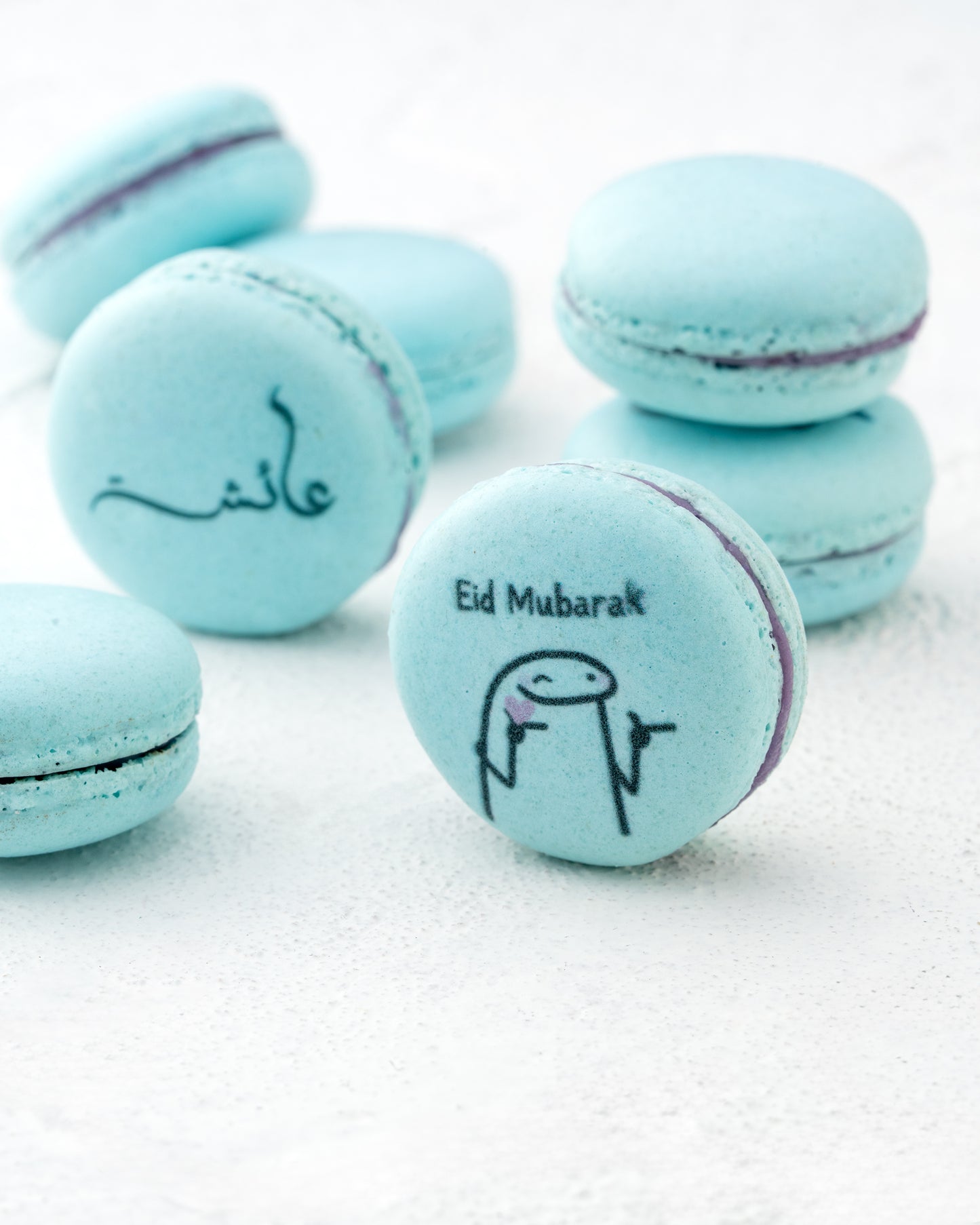 Personalized Print Macarons