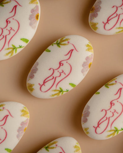 White Customize chocolate