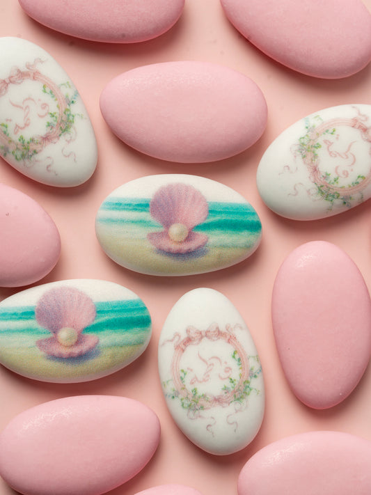 White Customize chocolate