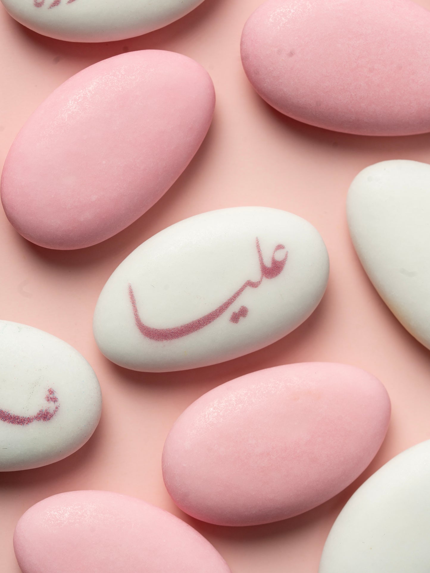 White Customize chocolate