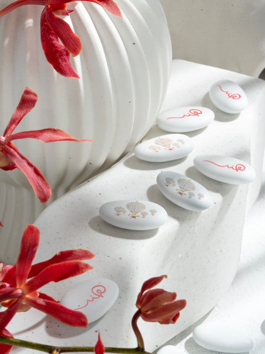 White Customize chocolate