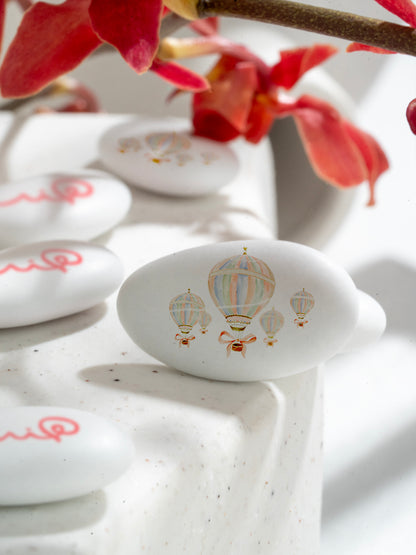 White Customize chocolate