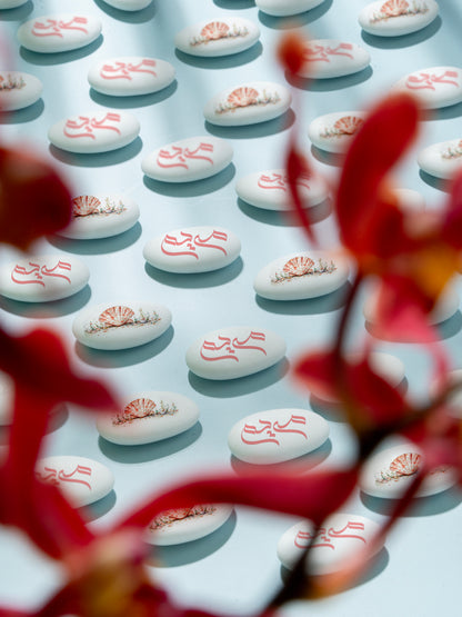 White Customize chocolate