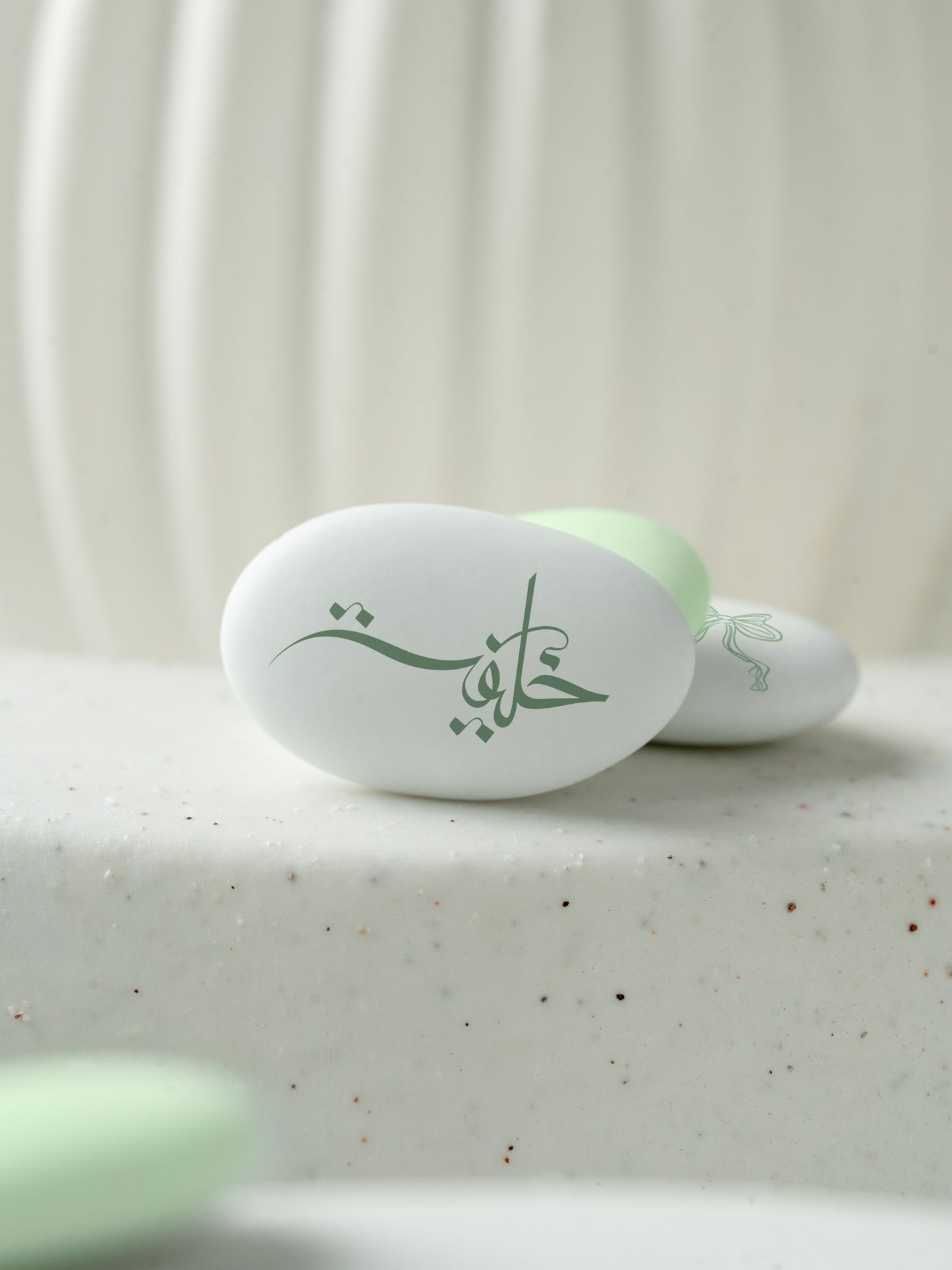 White Customize chocolate