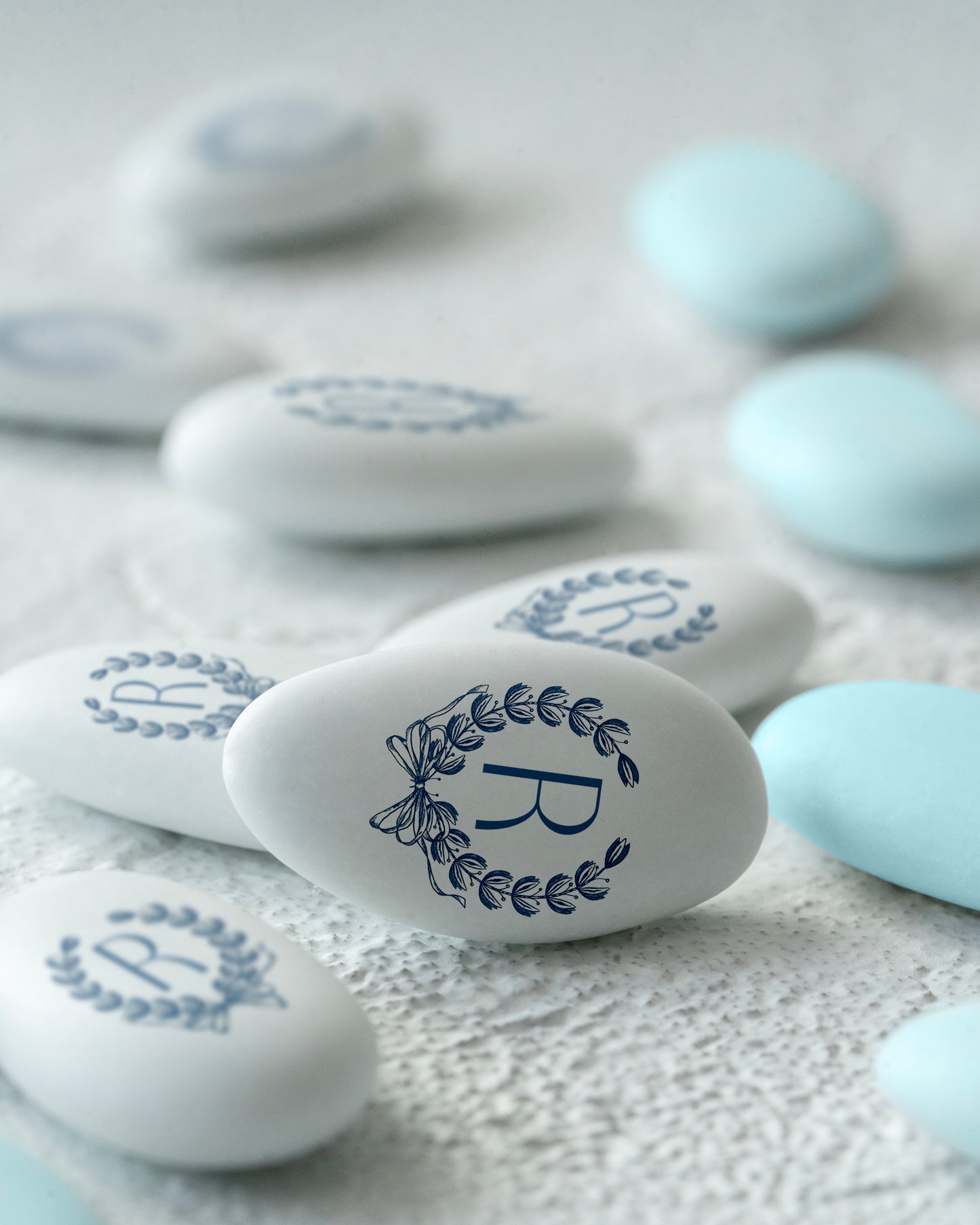 White Customize chocolate