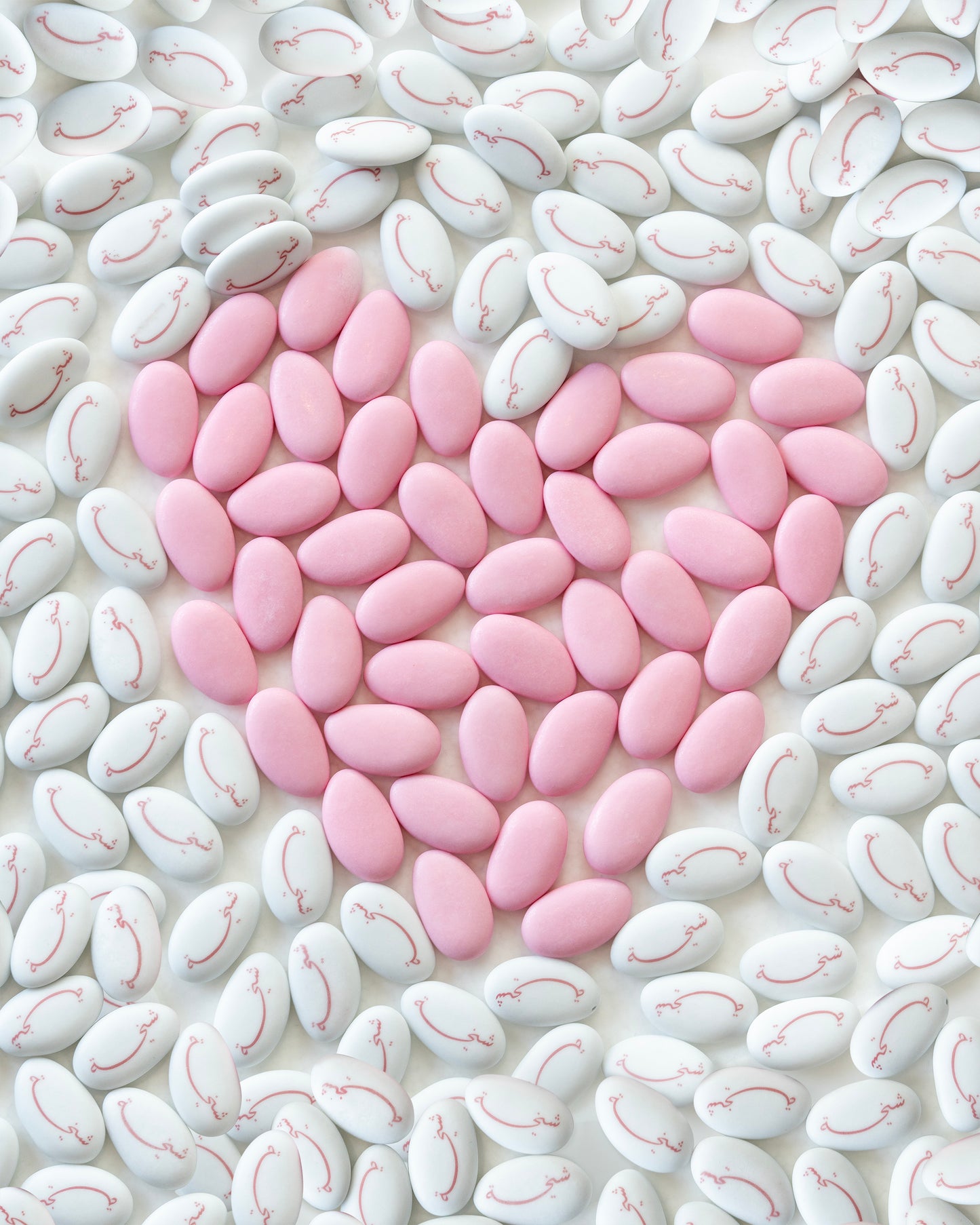 White Customize chocolate